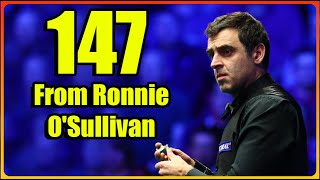 You wont believe it 147 by Ronnie OSullivan beyond explanation [upl. by Leahcir730]