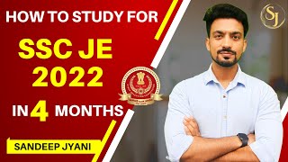 815 AM  HOW TO STUDY FOR SSC JE 2022 IN 4 MONTHS  TIME TABLE  SANDEEP JYANI [upl. by Ahsemac976]