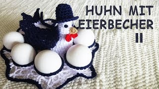 Huhn mit Hut und Eierbecher Teil II  Ideen für Osterdekoration [upl. by Fae432]