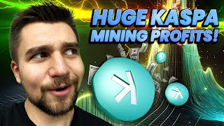 Kaspa Mining is PROFITABLE with KRC20 and US KAS Exchange Listing [upl. by Eelrebmyk]