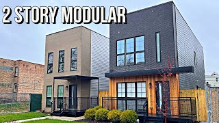 So much Space Inside Look at 2 Story PREFAB HOMES as an Affordable Option in America [upl. by Brandie]