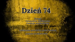 74 dzień  Codzienna powtórka przed maturą  podstawa [upl. by Dera812]