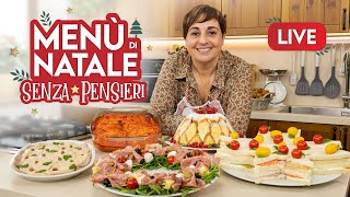 MENÚ DI NATALE quotSenza Pensieriquot in Diretta [upl. by Hashum]