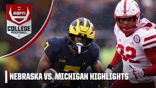 Nebraska Cornhuskers vs Michigan Wolverines  Full Game Highlights [upl. by Dyke338]