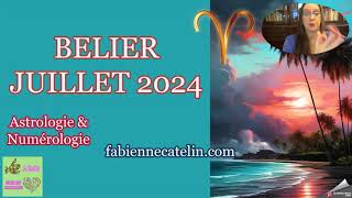 ♈BELIER HOROSCOPE JUILLET 2024 ♈Force détermination et volonté [upl. by Kostman657]