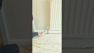 how to paint skirting boards without getting paint on the floorpaintingskirtingboard [upl. by Weissberg569]