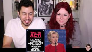 BAD LIP READING DEBATE NIGHT First Presidential Debate REACTION [upl. by Angus]