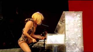 Lady Gaga  Poker Face Acoustic Version Live at Oxegen Festival 2009 HQ [upl. by Daile]