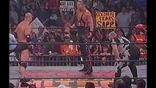 Bam Bam Bigelow vs Kevin Nash vs Goldberg  WCW Nitro 141298 [upl. by Buonomo]