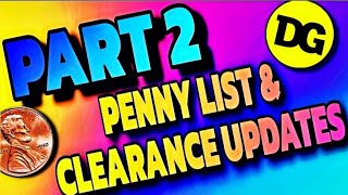 🚨STARTS 0213🚨 DOLLAR GENERAL PENNY LIST amp CLEARANCE UPDATES  PART 2 [upl. by Ollecram]