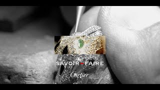 How Cartier jewellery is made the panthers fur  Cartier SavoirFaire [upl. by Vevina474]