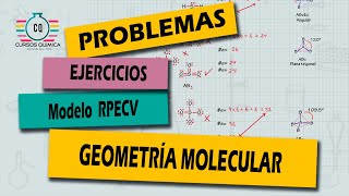 Ejercicio GEOMETRÍA MOLECULAR  Modelo RPECVVIDEO CORTO [upl. by Gav]