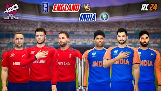 T20 WC 2024 🏆 In RC24  India vs England  Semi Final  2  Rc24 [upl. by Cherri]