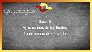 Límites  Clase 10  Aplicaciones de los límites  La definición de derivada [upl. by Elahcar395]