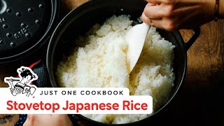 Mastering the Art of Stovetop Japanese Rice [upl. by Iblehs95]