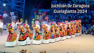 Juchitán de Zaragoza en el gran cierre de la Guelaguetza 2024 [upl. by Muna530]