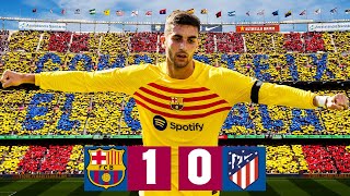 BARÇA 10 ATLÉTICO MADRID  LALIGA 202223 MD30 [upl. by Ntsuj]