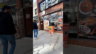 Korean Noodles in CANADA  ONTARIO shorts canada tamil ontario [upl. by Nwahser]