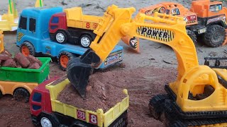 Excavator kids lover Crane Truck swaraj tractor mini tractor Fire Truck  Dec 4 2024908 PM [upl. by Kai]