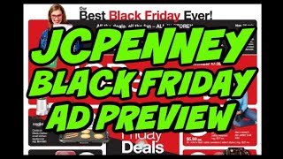 JCPenney Black Friday Ad Preview  10 off 10 or More  JCP Black Friday [upl. by Winifield]