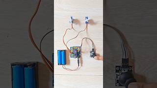 Joystick control servo Arduino project Experiment Lab BD [upl. by Clotilda]