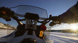 Kirkenes Snowhotel  Snowmobile Safari [upl. by Dnalevets]