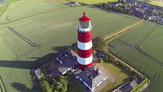 Repainting The Happisburgh Lighthouse with Sandtex Trade XTreme XPosure® [upl. by Haelat475]