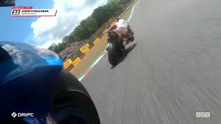 Bennetts British Superbikes RD6 Brands Hatch  Race 2 onboard highlights [upl. by Naginarb]