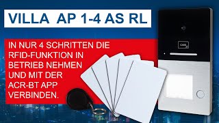 In 4 Schritten die RFIDFunktion aktivieren und mit der kostenlosen ACRBT App verbinden  HHG [upl. by Ladd63]