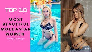 10 Most Beautiful Moldavian Women [upl. by Oiruam]