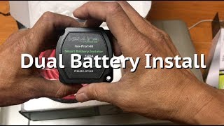 Dual Battery Isolator Install Step by step [upl. by Hild]