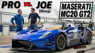 8 Laps Versus a Pro in the NEW Maserati MC20 GT2  Henry Catchpole  The Driver’s Seat [upl. by Vala]