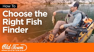 Choose the Right Fish Finder for Kayak Fishing [upl. by Nyrek43]