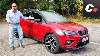 Seat Arona SUV  Primera prueba  Test  Review en español  cochesnet [upl. by Yanaton]