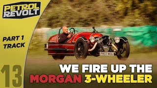 Morgan 3 Wheeler on a Track  Is it Really a Sport Car [upl. by Genni]