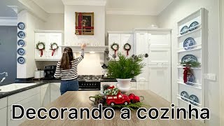 DICAS DE DECORAÇÃO NATALINA NA COZINHA [upl. by Macfadyn450]