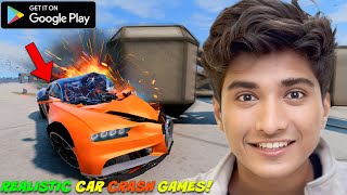 Playing SOFT BODY REALISTIC CAR GAMES from PLAYSTORE [upl. by Clippard683]