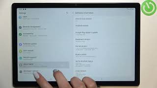 How to Find Developer Options on SAMSUNG Galaxy Tab A8 2021  Enable Developer Mode [upl. by Bibeau]
