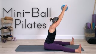 MiniBall Pilates Workout  Routine for Posture [upl. by Lesh]