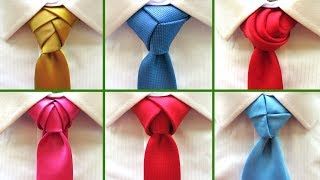 8 Best tie knots for Wedding and Festive events  How to tie a necktie [upl. by Fitzgerald502]