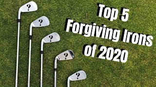 TOP 5 FORGIVING IRONS OF 2020 FOR MID TO HIGH HANDICAP GOLFERS [upl. by Braunstein]