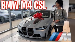 BUYING A BMW M4 CSL AT 20 [upl. by Adiam]