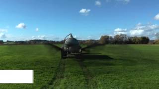 Swivelling slurry spreaders by Moscha single DUO and TRIO spreader [upl. by Lavery]