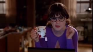 New Girl Nick amp Jess 2x14 12 Nick writes a character based on Jess Jessica Night [upl. by Hada]