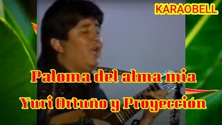 Proyeccion Paloma del alma mia karaoke KB [upl. by Acsicnarf]