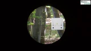 Sightron SIII Tactical 624x50 LR IR MOA2 Reticle Subtension [upl. by Chrissa]