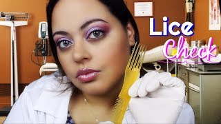 ASMR SATISFYING and TINGLY Lice Check Many Sound Triggers [upl. by Llenrap]