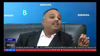 Bernama TV Interview of Arun Kasi Tamil 16 Nov 2018 [upl. by Eldwen]