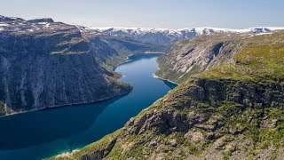 Norway from Above  The incredible South of Fjordnorway  4K [upl. by Nymzaj111]