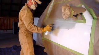 How to spray paint a bumper with spray cans [upl. by Standford]